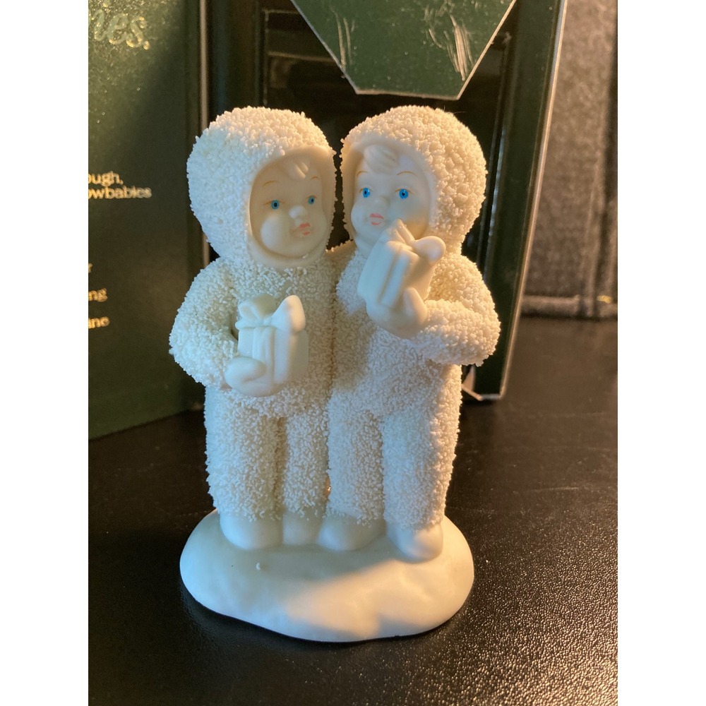 Department 56 Snowbabies One For You One For Me Figurine 68858 with Box